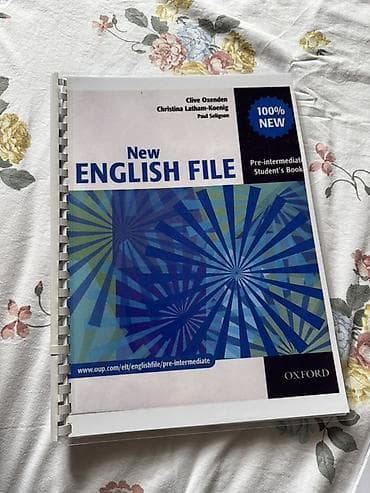 Учебник английского языка New English File, уровень Pre‑intermediate