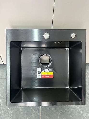 foldable table: Кухонная мойка STELLUM с технологическим нанопокрытием NANO CELL — 2