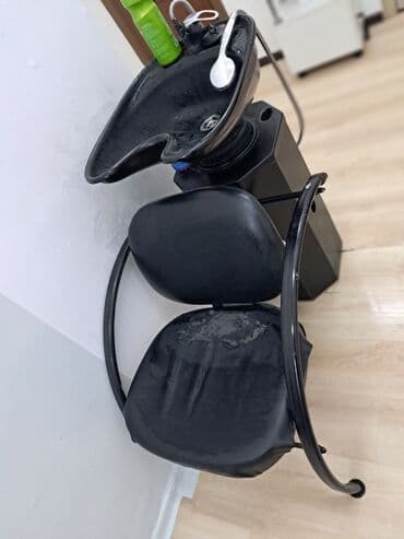 Ванны и комплектующие: Продаю! Продаю! Продаю!Парикмахерская мойка с креслом - Цвет: черный — 2