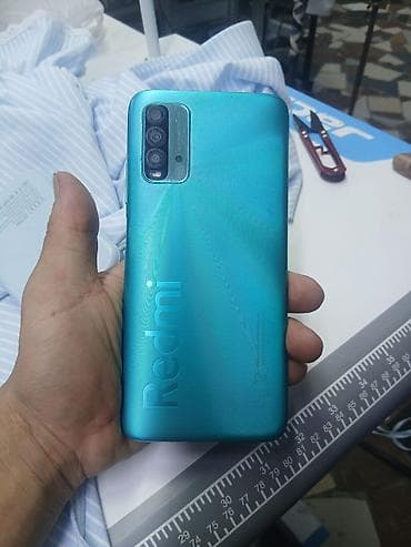 редми 12 с: Смартфон Xiaomi Redmi (серия 9T/подобная) в бирюзовом цвете — 3