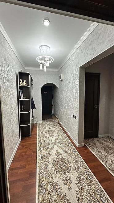 квартира токмок продаю: 3 комнаты, 100 м², Элитка, 6 этаж, Евроремонт — 9