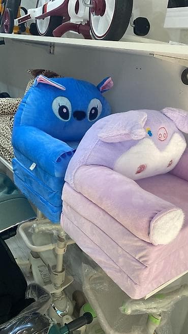 кресло диван детский: Детское кресло, цвет - Синий — 3