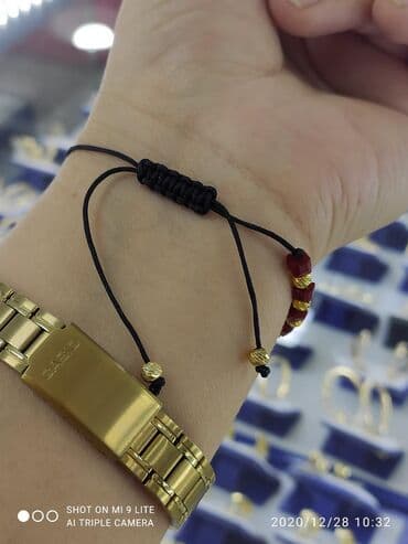 эксклюзивные свадебные пригласительные: Браслет с натуральными камнями Гранат. Серебро 925 пробы покрыто — 3