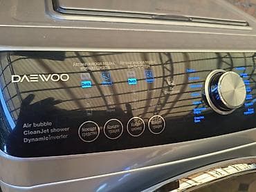 deco e4: Стиральная машина DAEWOO с фронтальной загрузкой, серебристый корпус — 6