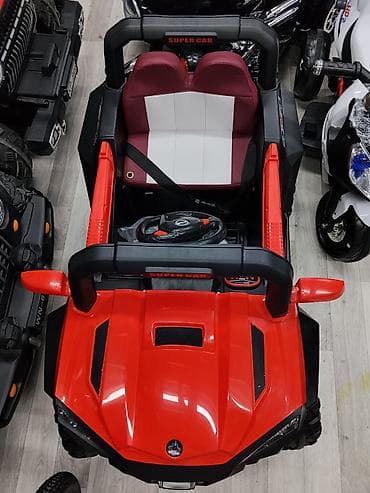 Детские электрокары: Детский электромобиль Super Car (квадро-джип) - Тип: аккумуляторный — 2