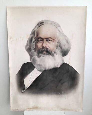 cs go: Портрет Карла Маркса. Размер 55*75 см — 1