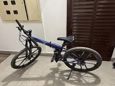 двух подвесный велик: Складной горный велосипед с двойной подвеской - Рама: складная — 5