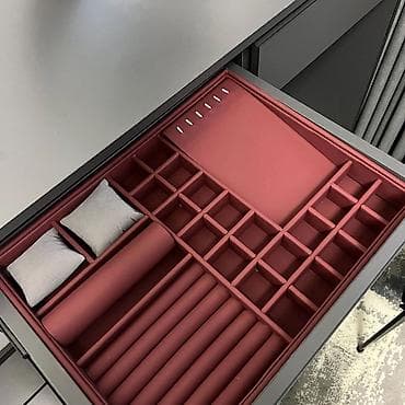 Декор жана интерьер: Вставной органайзер для украшений в выдвижной ящик. - Модульная — 4