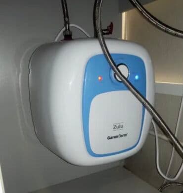 счётчик газа: Накопительный водонагреватель Объем бака: 15 л, Garanterm, Электрический, Стеклоэмаль, Новый — 5