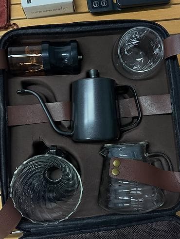 кофе поинт: Портативный набор для ручного заваривания кофе (pour-over) В — 9