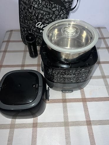 ланч бокс для еды: Пищевой контейнер, цвет - Черный, Самовывоз — 4