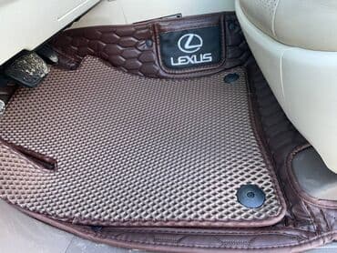 дом калесах: 5D Экокожа Полики Для салона Lexus, цвет - Черный, Новый, Самовывоз, Бесплатная доставка, Платная доставка — 6