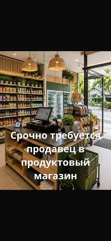 Вакансия: продавец в продуктовый магазин Что предстоит делать: -