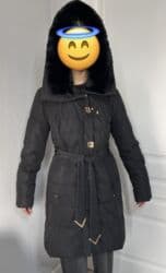 Пуховик, По колено, L