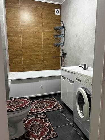 Квартиры: 3 комнаты, Пишпек Собственник, Без животных, от 6 месяцев, С мебелью полностью — 8