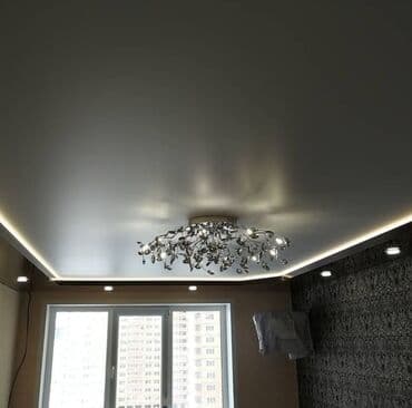 шпатель для натяжных потолков: Керме шыптар 3D потолоктор, Жылтырак, Жылтырабаган Демонтаждоо, Акысыз ченөө, Кепилдиги — 9