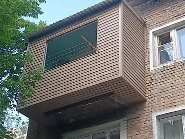 Обшивка фасадов и балконов сайдингом - Профессиональная обшивка