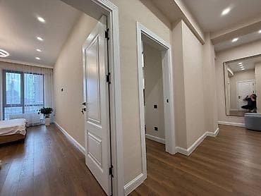 Квартиры: 2 комнаты, 68 м², Асанбай мкр Элитка, 4 этаж, ПСО (под самоотделку) — 7
