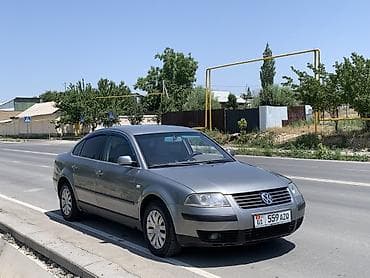 Унаа: Volkswagen Passat: 2002 г., 2 л, Кол менен иштөөчү, Бензин, Седан — 1