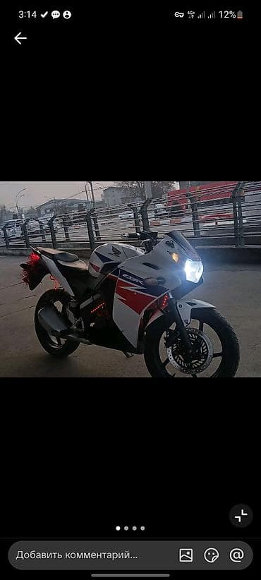 спортбайк цена: Спортбайк Honda, 200 куб. см, Бензин, Б/у — 3