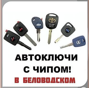 Автоключи с чипом — Белovодск - Изготовление и программирование