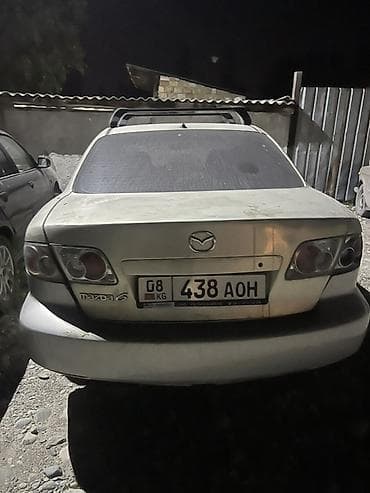 mazda 623: Mazda 6: 2004 г., 2 л, Механика, Бензин, Седан — 4