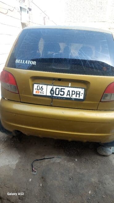 купить машину matiz: Daewoo Matiz: 2003 г., 0.8 л, Механика, Бензин, Хэтчбэк — 2