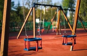 качели: Детские качели, Подвесные Для улицы, Дерево — 2