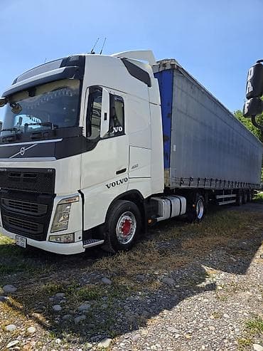 Тягач, Volvo, 2014 г., Тентованный