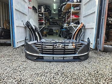 бампер на одисей: Hyundai, Б/у, Оригинал — 4