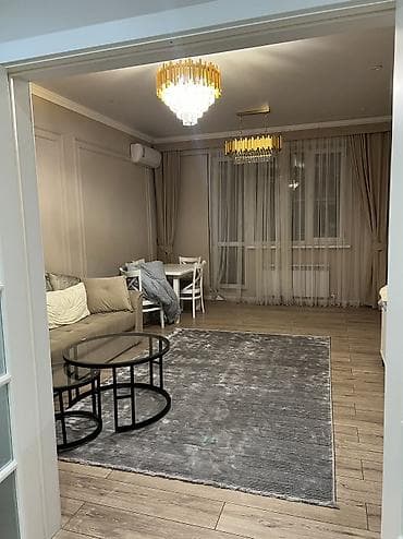 flat rent: 2 комнаты, С мебелью полностью — 2