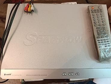 ТВ и видео: DVD-проигрыватель Sparrow DVP-727 новый (без коробки) прошу 1200 сом — 2