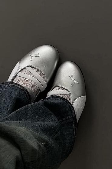 балетка puma: Кроссовки, 38, Puma, Новый, цвет - Серебристый, Самовывоз — 7
