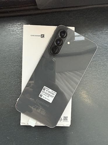 Samsung Galaxy A56 5G, Новый, 256 ГБ, цвет - Черный, 2 SIM