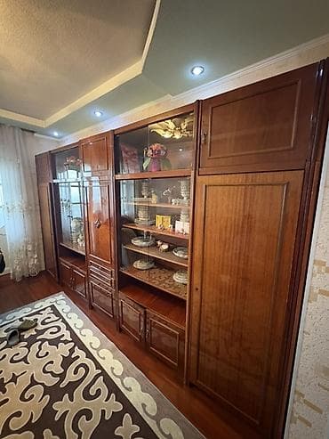 Кресла: Гарнитур для зала, Шкаф, ДСП, цвет - Коричневый — 2