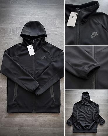 Личные вещи: Мужская толстовка, L, Nike, Новый, цвет - Черный, Самовывоз — 1