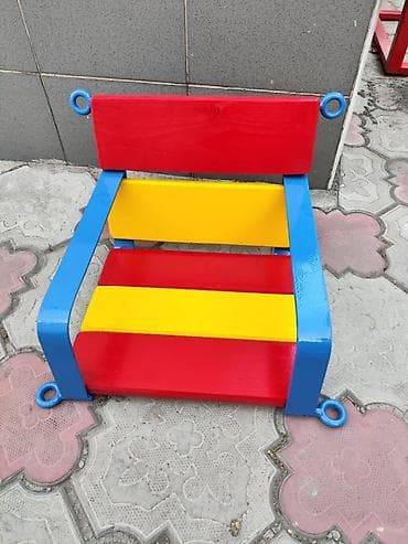 Детские качели, Подвесные Для дома, Металл, Новый