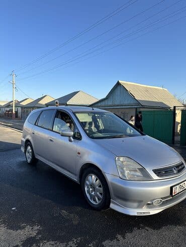 арзан баада машиналар: Honda Stream: 2001 г., 2 л, Автомат, Бензин, Минивэн — 7