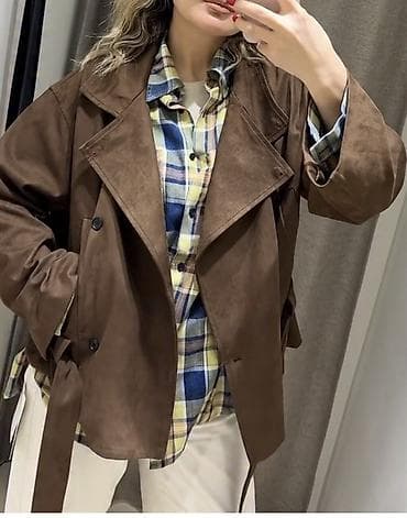 Плащтар, тренчтер: Плащ, Тренчкот, Кош борттуу модель, Стандарт — 6