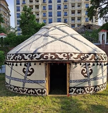 войлочные: Аренда юрты, Каркас Деревянный, 85 баш, Стол — 10