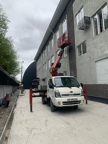 услуги машины с манипулятором: Услуги автовышки (манипулятора с люлькой) - Работа на высоте — 6