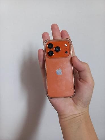 iphone 3: Продаются айфон 17про мини,в оранжевом цвете,камера,ютуб,инстаграм,тик — 1