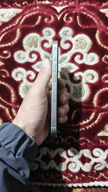 продаю наушники на айфон: IPhone 15 Pro, Б/у, 256 ГБ, Desert Titanium, Чехол, 83 % — 7