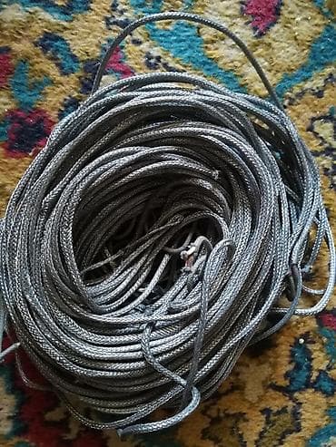 Провoд экрaниpoванный, сечениe центpальнoй жилы - 0,35 мм.кв., oплётка