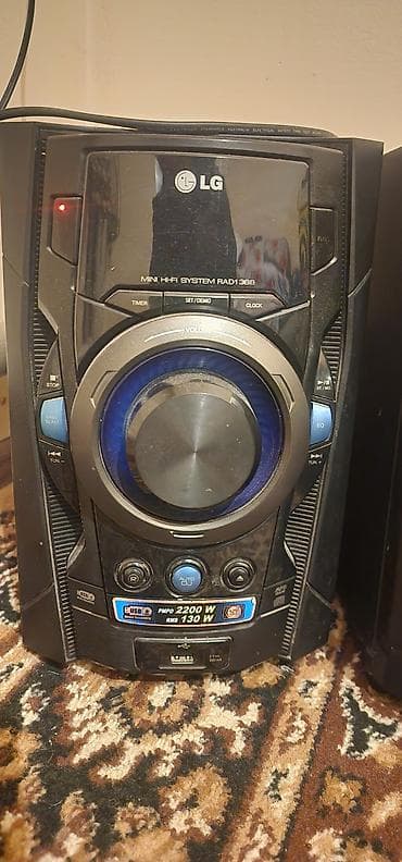 LG Mini Hi-Fi System RAD136B - Полноценная мини-система с центральным