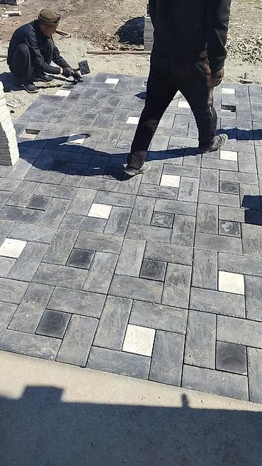 форма для плитки: Тротуарная плитка, Квадрат, Под камень, Для двора, Новый — 4