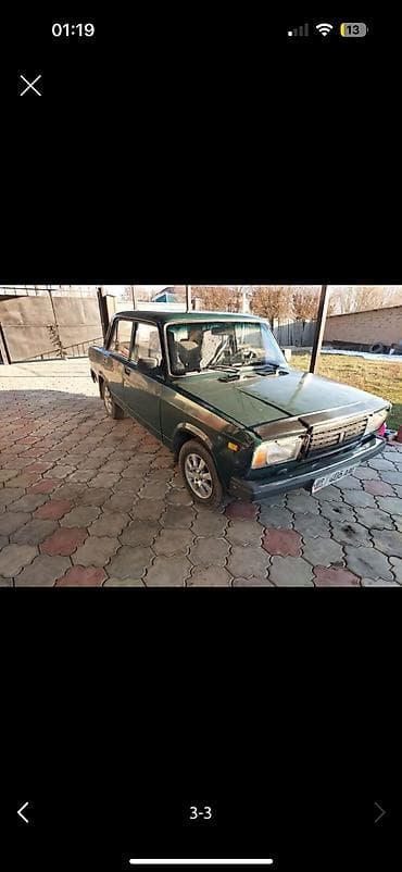 уаз 39094: ВАЗ (ЛАДА) 2107: 2000 г., 1.6 л, Механика, Бензин, Седан — 4