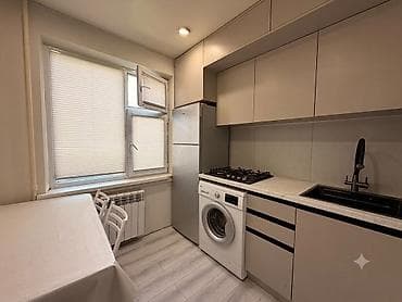 3: 2 комнаты, 44 м², Кок-Жар мкр 104 серия, 3 этаж, Евроремонт — 2