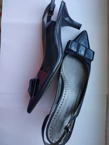 фирменная обувь из италии: Продаю туфли на среднем каблуке с бантом, бренд Adrienne Vittadini из — 4