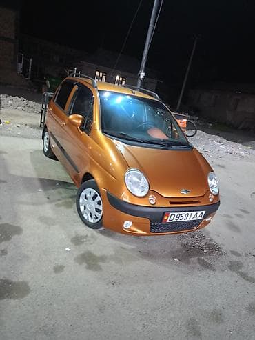 Унаа сатуу: Daewoo Matiz: 2003 г., 0.1 - engine capacity л, Кол менен иштөөчү, Бензин, Хетчбек — 5